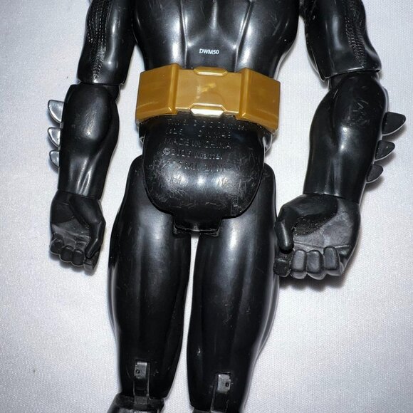 Mattel DC Comics 12" Inch Batman Action Figure Black Gold Belt - Picture 6 of 9